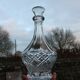 Élégante carafe en verre ciselé – style classique et raffiné