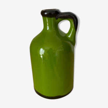 Small vintage green pitcher
