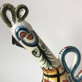 Zoomorphic ceramic bottle, Kéraluc, Georges Allier, 1950s