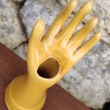 Handmade soliflore ceramic ring ring