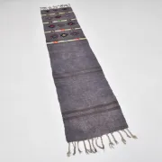 Mid Century Modern Kilim Runner Rug, Handmade Boho Hallway Carpet,56x244Cm