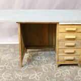 Mid-20th century oak desk for teenager