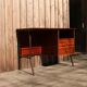 Bureau vintage en bois et métal
