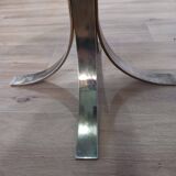 Table basse en verre des années 1970