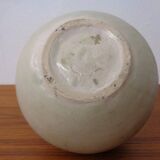 Danish minimalist studio ceramic vase, 1960s