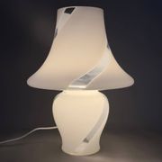 Mushroom table lamp in Murano glass by De Majo, large vintage design from the 70s.