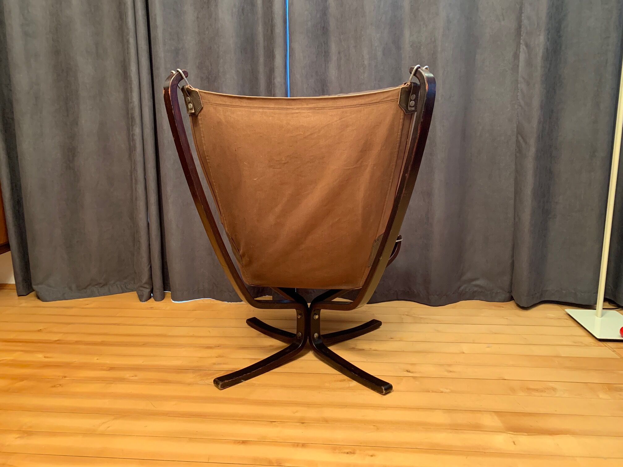 Falcon armchair designed by Sigurd Ressell, Vatne Möbler, Norway, 1970s