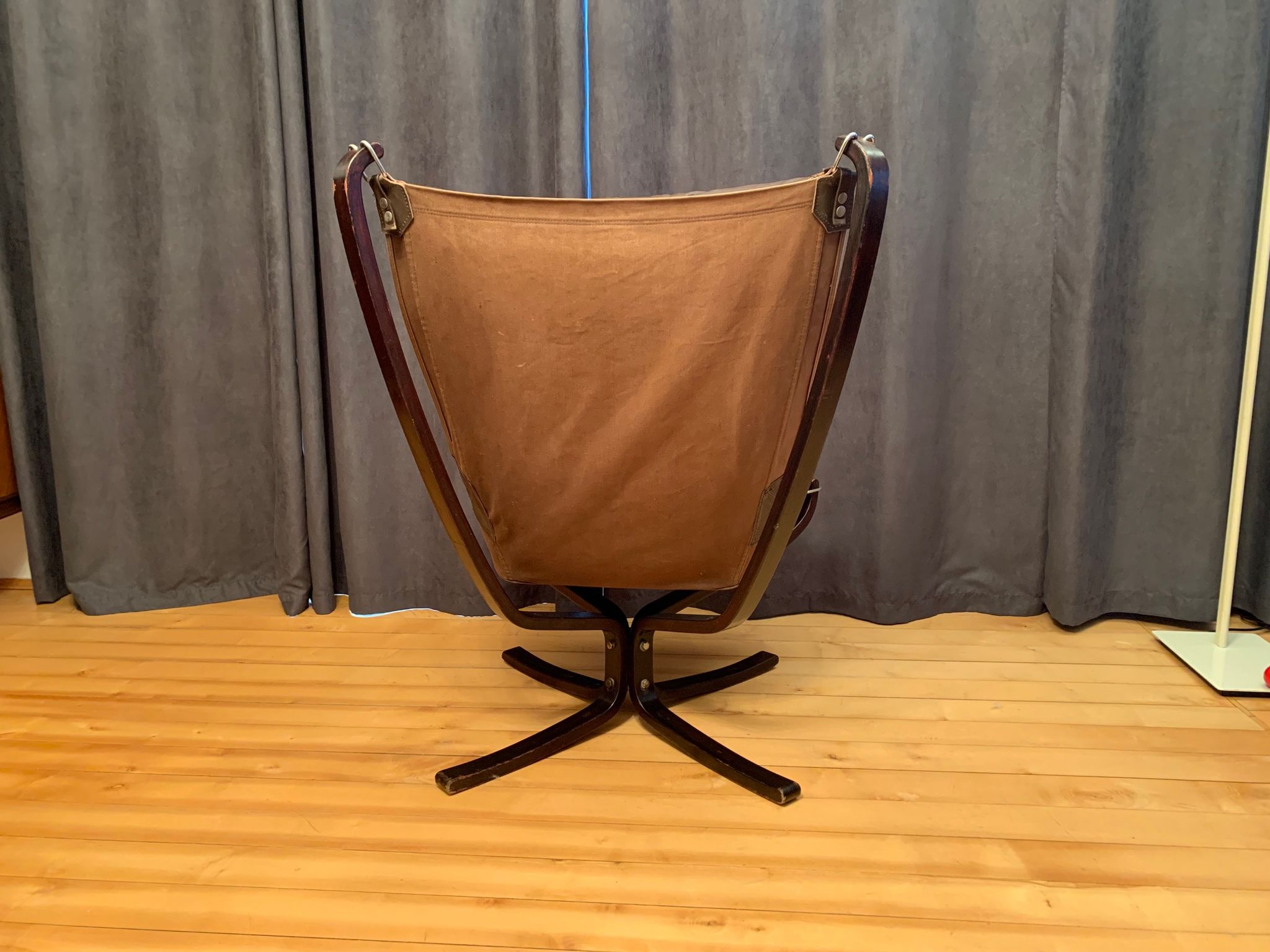 Falcon armchair designed by Sigurd Ressell, Vatne Möbler, Norway, 1970s