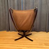 Falcon armchair designed by Sigurd Ressell, Vatne Möbler, Norway, 1970s