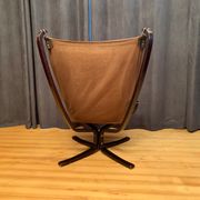 Falcon armchair designed by Sigurd Ressell, Vatne Möbler, Norway, 1970s