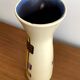 Vase Diabolo VEB Haldensleben 3148B - Design cylindrique moderne du milieu du siècle de la RDA est-allemande