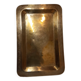 Large rectangular Moroccan copper tray.