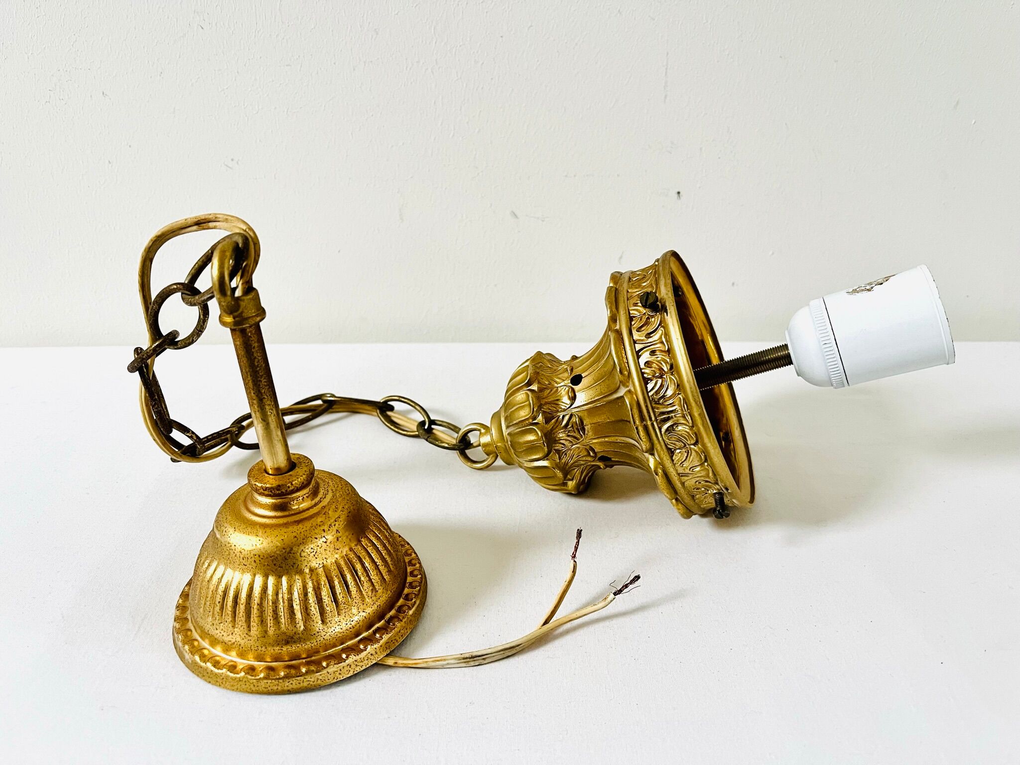 Art Deco glass pendant