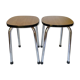 Vintage formica stools