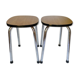 Vintage formica stools