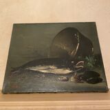 Peinture à l’huile ancienne