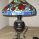 Lampe de table style Tiffany vintage (années 1990)