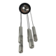 Vintage waterfall pendant lamp by Schmal & Schulz