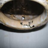 Openwork porcelain lamp base - Italy from the 1920s