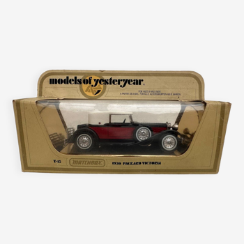 Matchbox, models of yesteryear - y-15 packard victoria 1930, miniature 1/46 auto