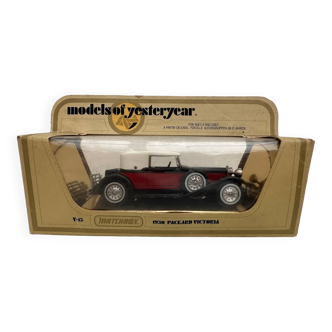 Matchbox, models of yesteryear - y-15 packard victoria 1930, miniature 1/46 auto