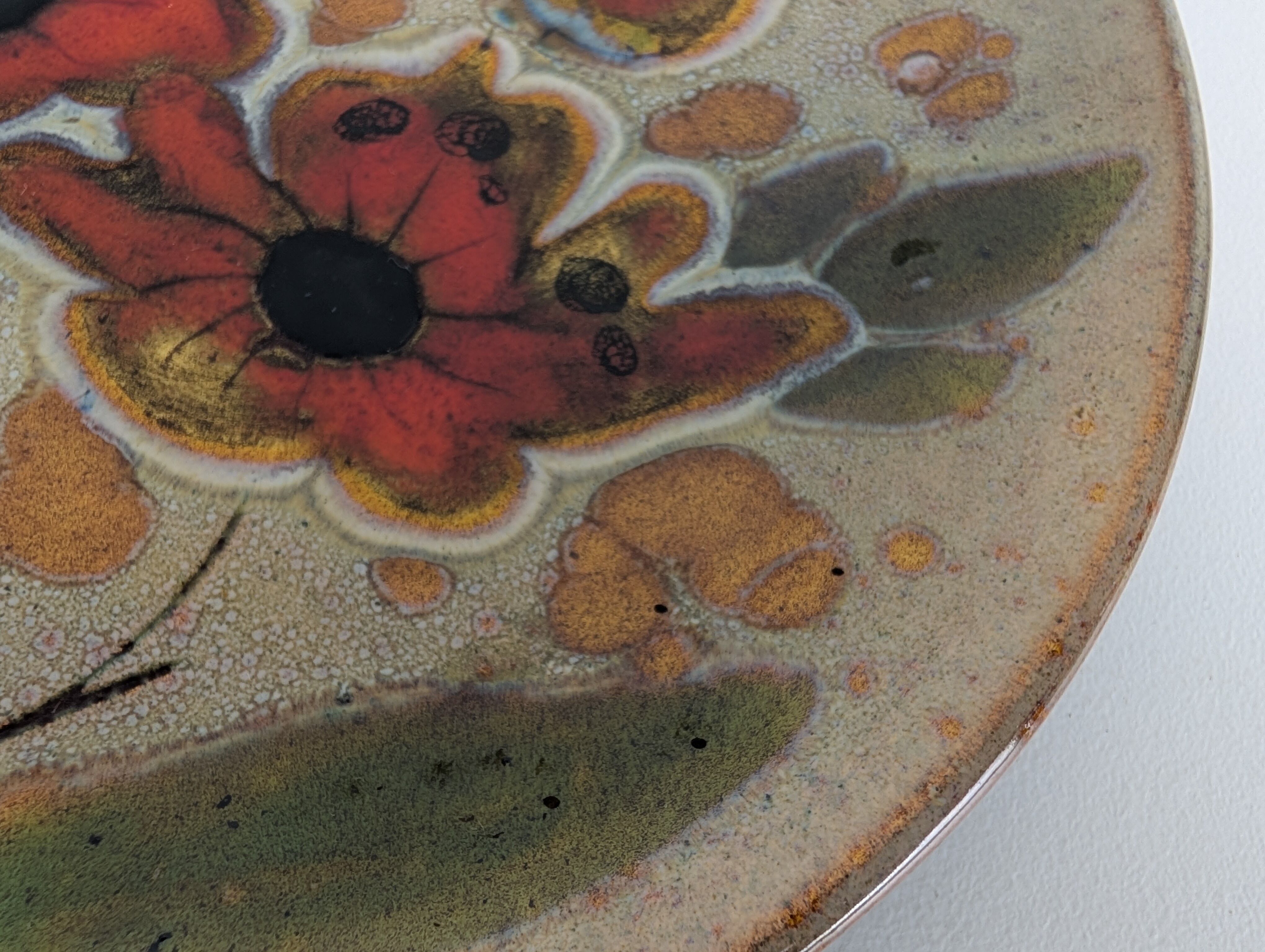 Monique Brenner Vallauris plates 60s