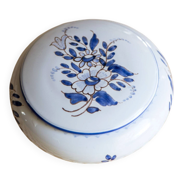 Bonbonnière en faïence de Nevers - Atelier C. Girande