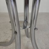 Rare chrome coat rack with colored balls, 1950s