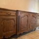 Louis XV solid oak enfilade