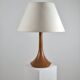Lampe de table vintage danoise des années 50 scandinave