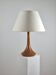 Lampe de table vintage danoise des années 50 scandinave