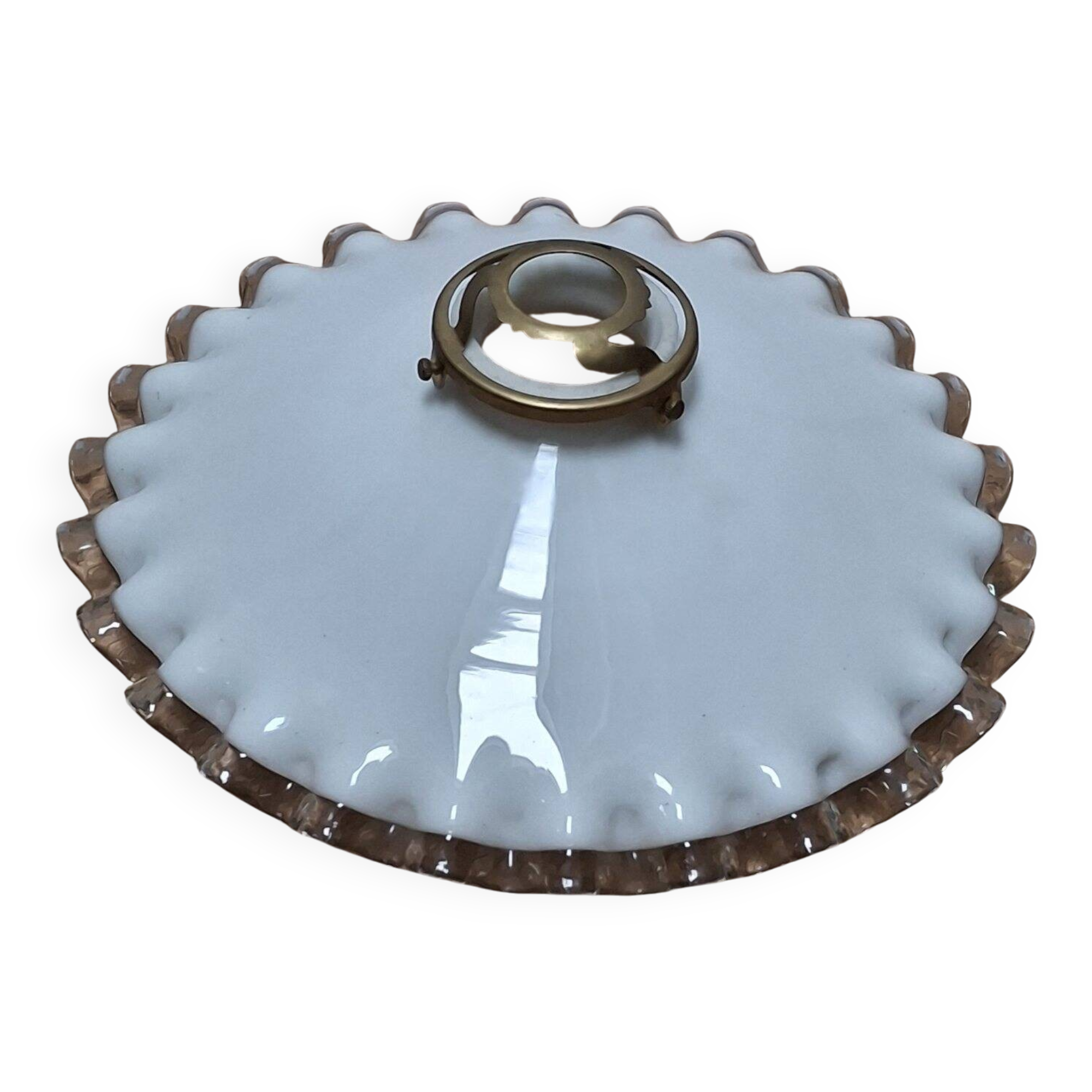 Opaline pendant light, also known as lace, 1950