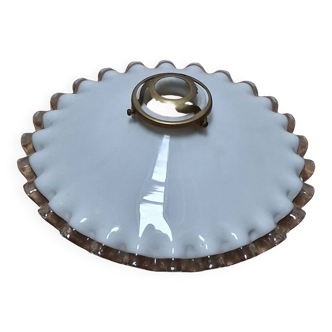 Opaline pendant light, also known as lace, 1950