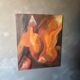 Oil on canvas female nude