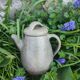 Max Idlas coffee maker, smooth green stoneware