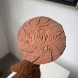 Ceramic bowl with ram heads