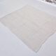White Anatolian Handwoven Hemp Rug sku 3653