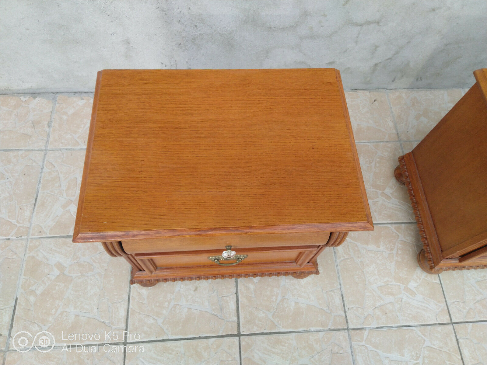 Pair of Victorian Lexington bedside tables