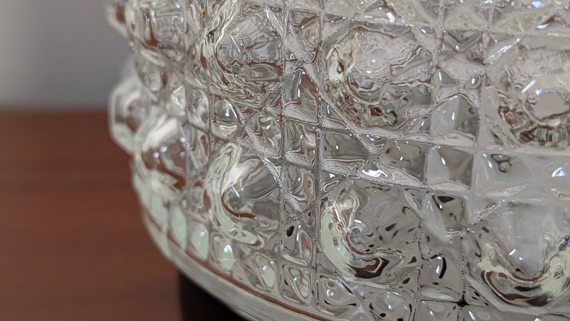 Prisma diamond glass ceiling light