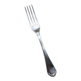 Christofle silver-plated dessert fork, Océana model