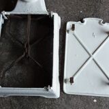 Weighs cast iron person