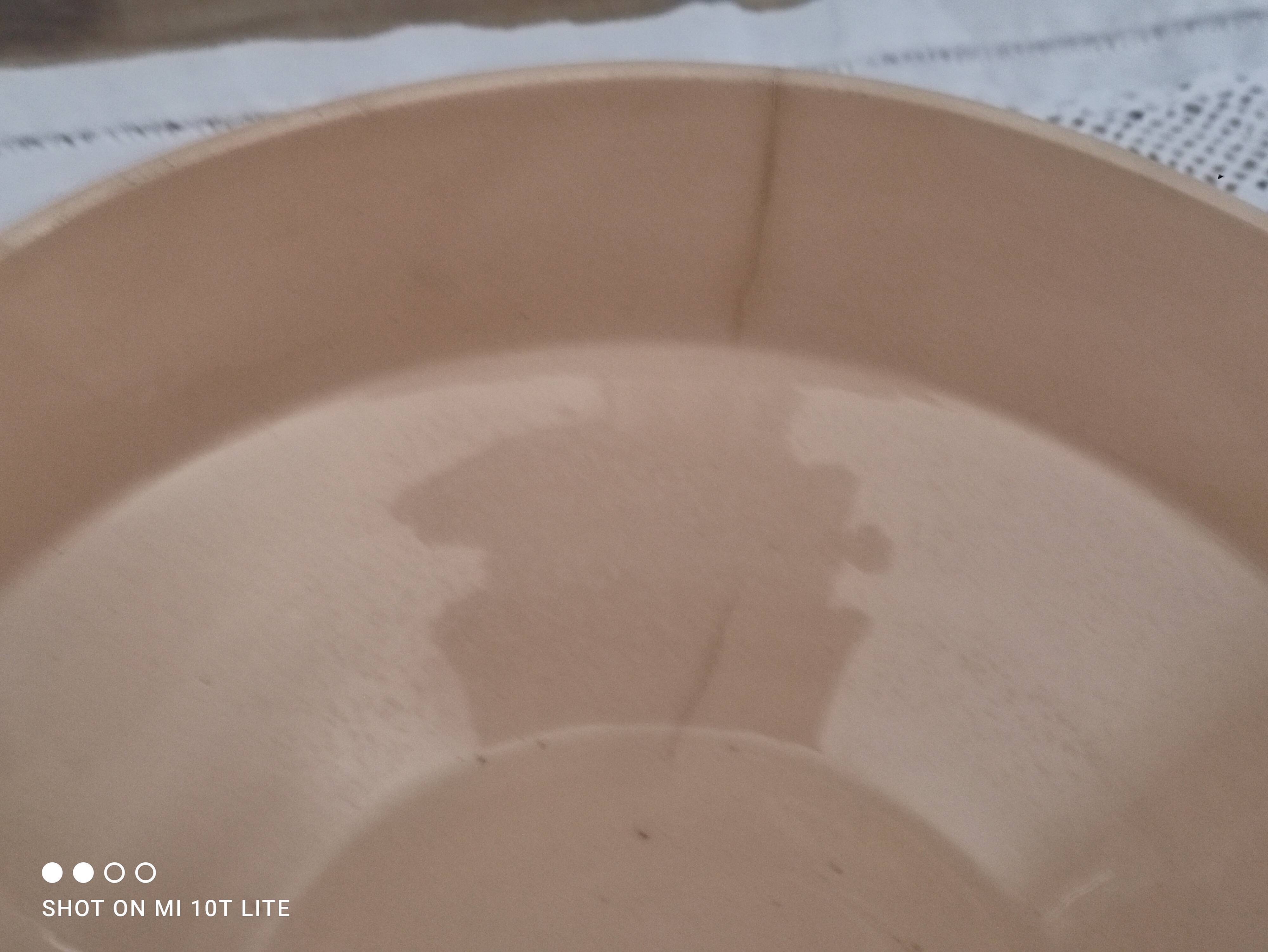 Salad bowl 30s earthenware K&G Lunéville model Denise