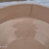 Salad bowl 30s earthenware K&G Lunéville model Denise