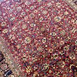 Iranian plum carpet
