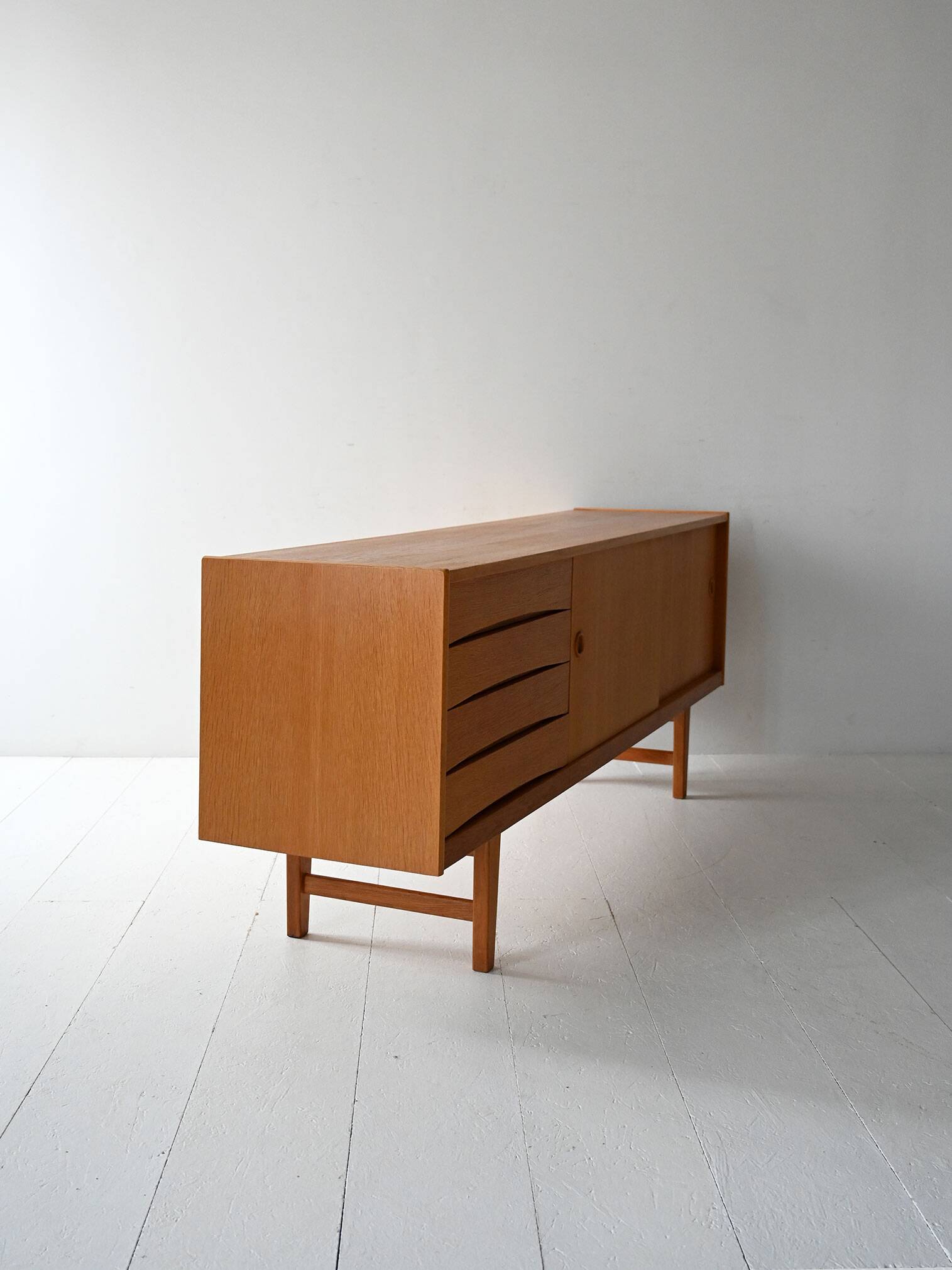 Swedish “Ulvo” Oak Sideboard by Erik Wørts for IKEA, 1960s