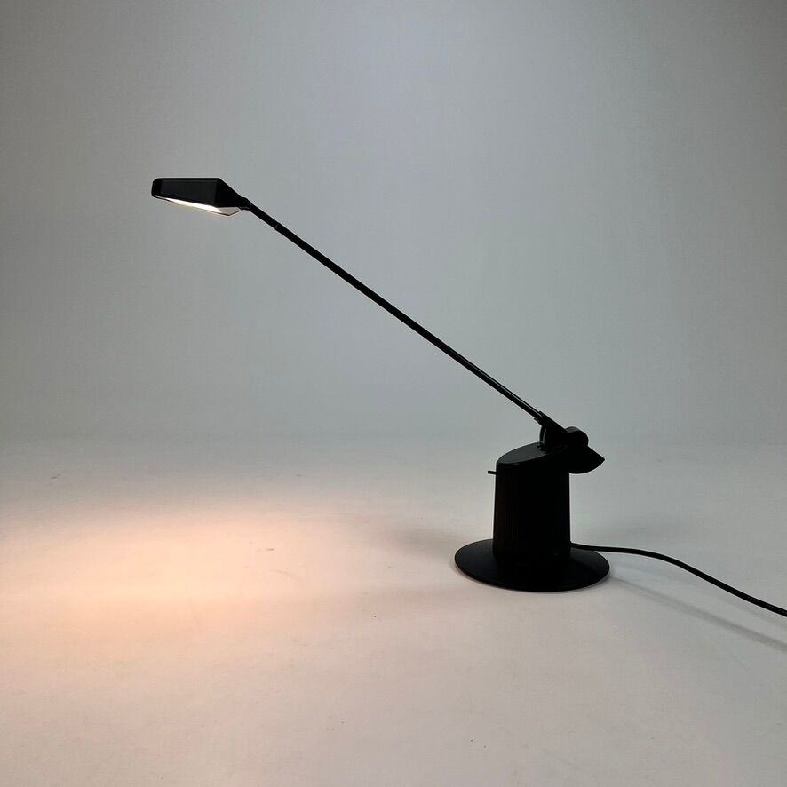 Dutch postmodern halogen desk lamp, 1980s