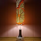 Floor Lamp with Illuminated Glass Base from Doria Leuchten, 1960s