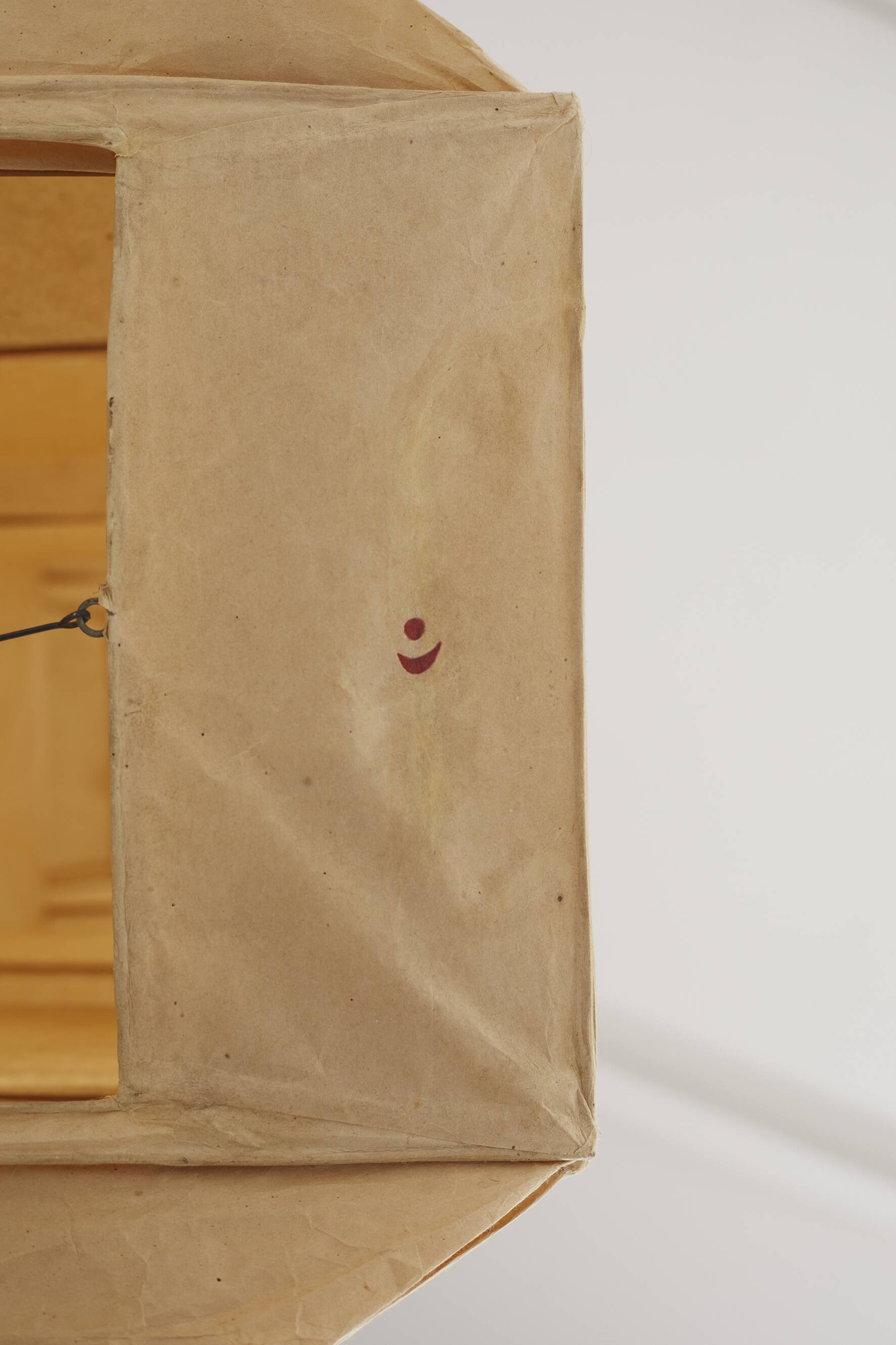 Akari 30P sculptural lamp by Isamu Noguchi, circa 1971