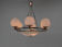 Art deco chandelier, 1930s