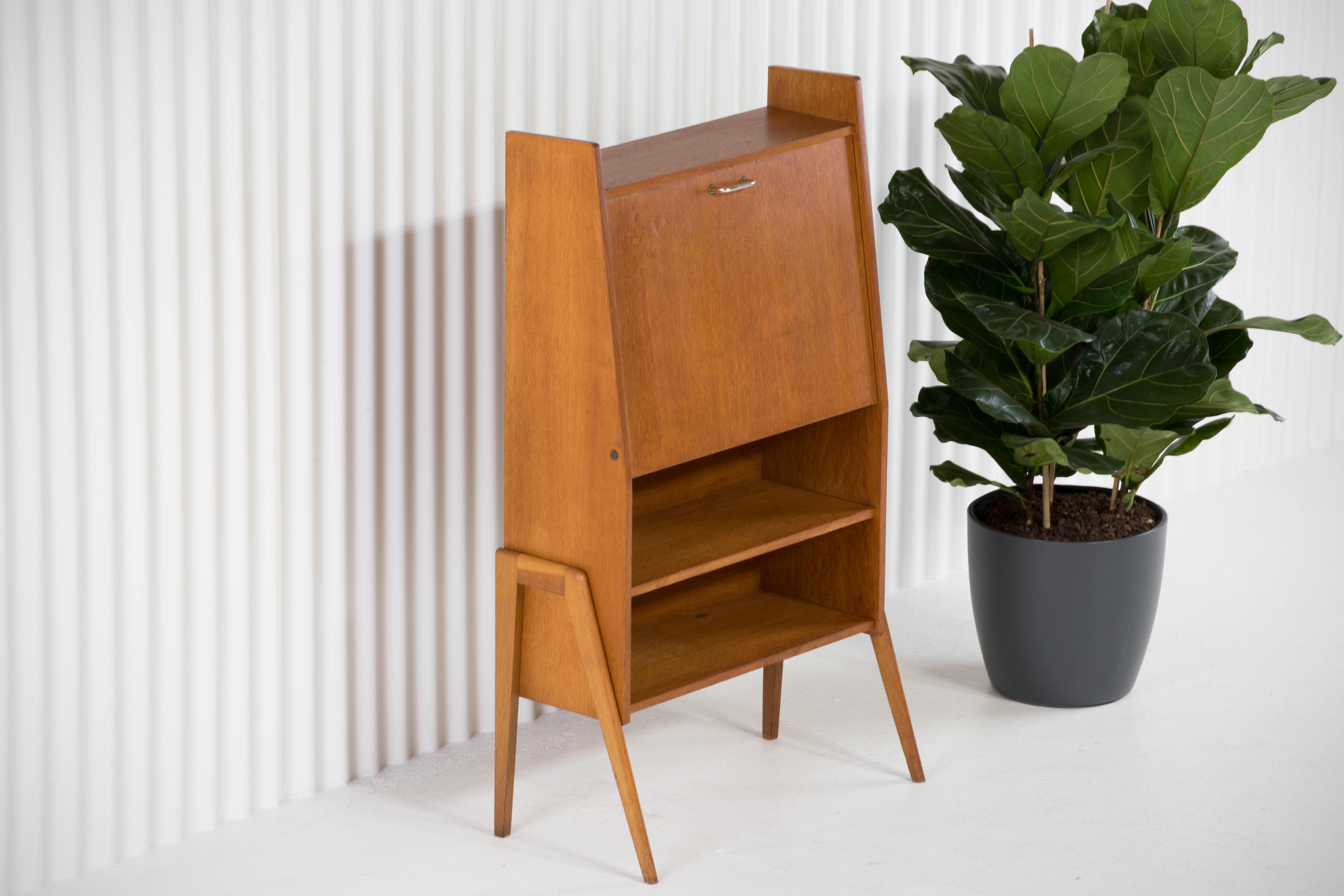Vintage writing desk, french design 1960